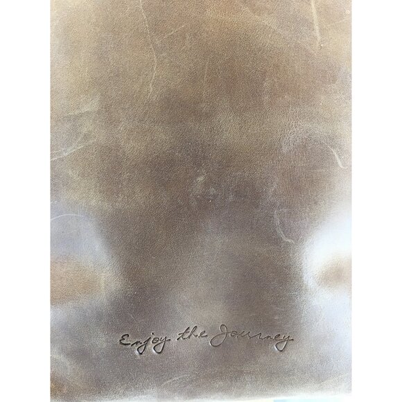 Oak River Tote Shoulder Bag Leather Brown with Detachable Strap - NWT - Picture 7 of 16